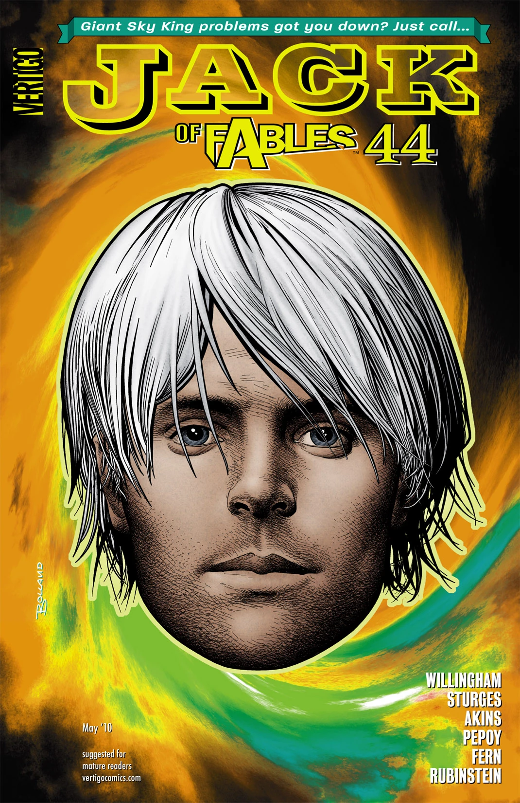 Jack of Fables #44 (DC, 2010 — Cover A) cover